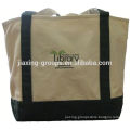 High quality recycled utility canvas tote bag,custom logo print and size, OEM orders are welcome